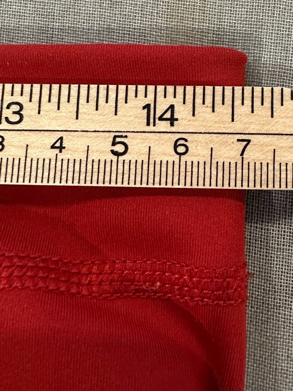 Athleta Aura Sonar Capri Leggings Red Mesh High Rise M - Picture 10 of 10
